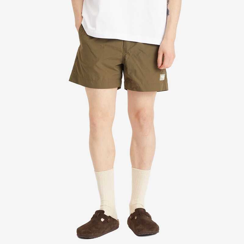 メゾンキツネ メンズ 水着 ハーフパンツ・ショーツ ショートパンツ Maison Kitsune Flash Fox Swim Shorts Military Green グリーン