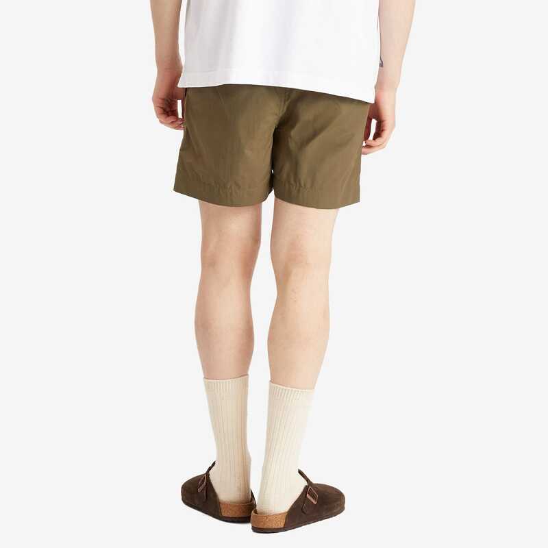 メゾンキツネ メンズ 水着 ハーフパンツ・ショーツ ショートパンツ Maison Kitsune Flash Fox Swim Shorts Military Green グリーン