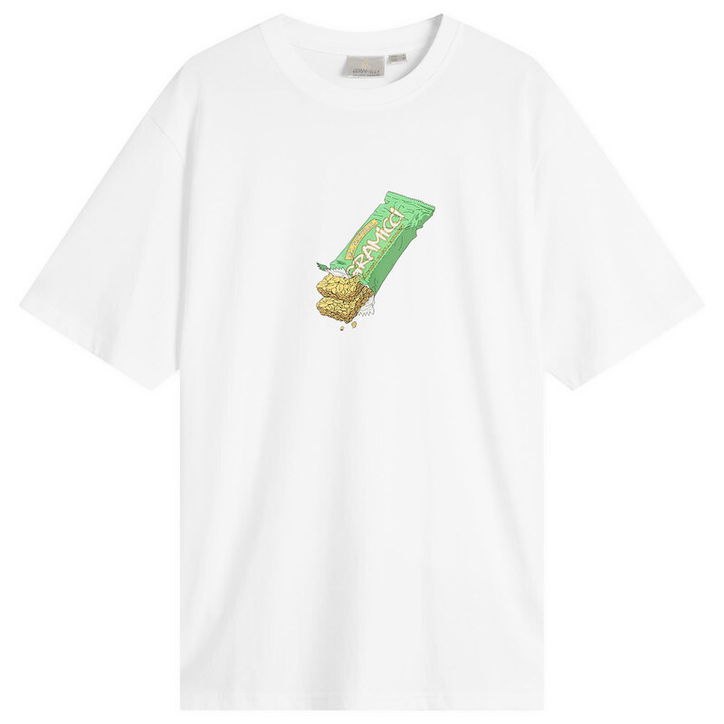 グラミチ メンズ トップス Tシャツ Gramicci Granola T-Shirt White ホワイト