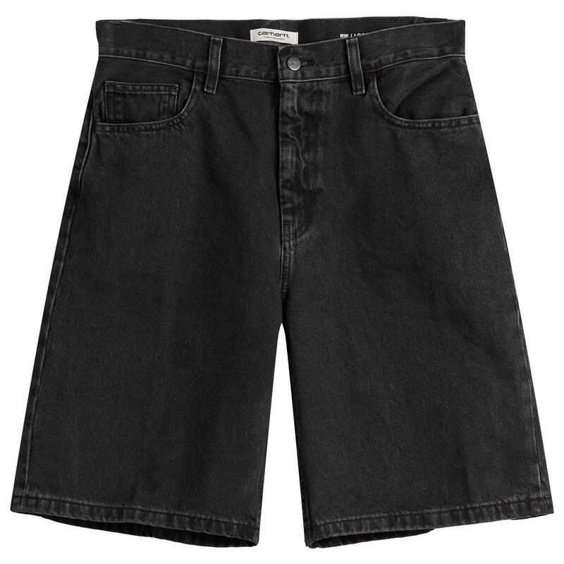 カーハート レディース ボトムス ハーフパンツ・ショーツ Carhartt WIP Brandon Short Black Stone Wash ブラック re-vida-24542330 ReVida 楽天市場店 パッケージ画像