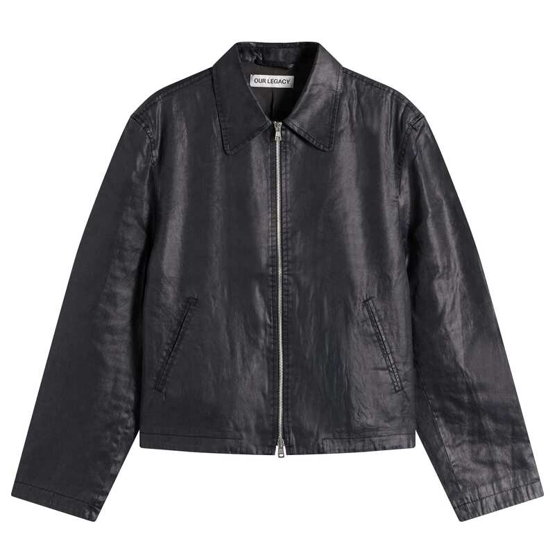 アワーレガシー メンズ アウター ジャケット・ブルゾン ミニ Our Legacy Mini Jacket Worker Lacquer Black ブラック