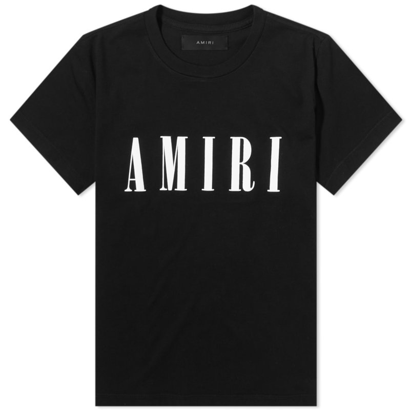 アミリ レディース Tシャツ トップス AMIRI Core Logo Tee Black