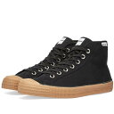 ノベスタ メンズ ベスト アウター Novesta Star Dribble Gum Sole Black & Gum