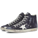 【送料無料】 ゴールデングース メンズ スニーカー シューズ Golden Goose Francy Suede Sneaker Night Blue White