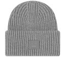 【送料無料】 アクネ ストゥディオズ メンズ 帽子 ニットキャップ アクセサリー Acne Studios Pansy N Face Beanie Grey M...
