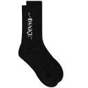     Awake NY Classic Logo Sock Black