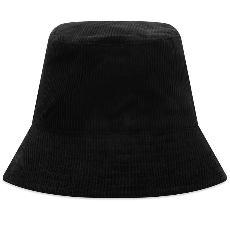 エンジニアードガーメンツ メンズ 帽子 アクセサリー Engineered Garments Cord Bucket Hat Black Cotton 8W Corduroy