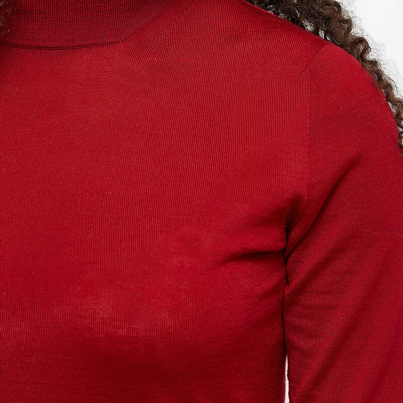 マックスマーラ レディース シャツ トップス Max Mara Vacillo High Neck Top Red