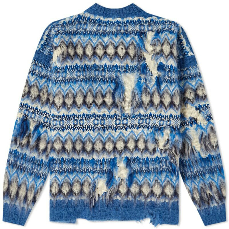 マルタンマルジェラ レディース ニット・セーター アウター Maison Margiela Multi Knit Jumper Light Blue