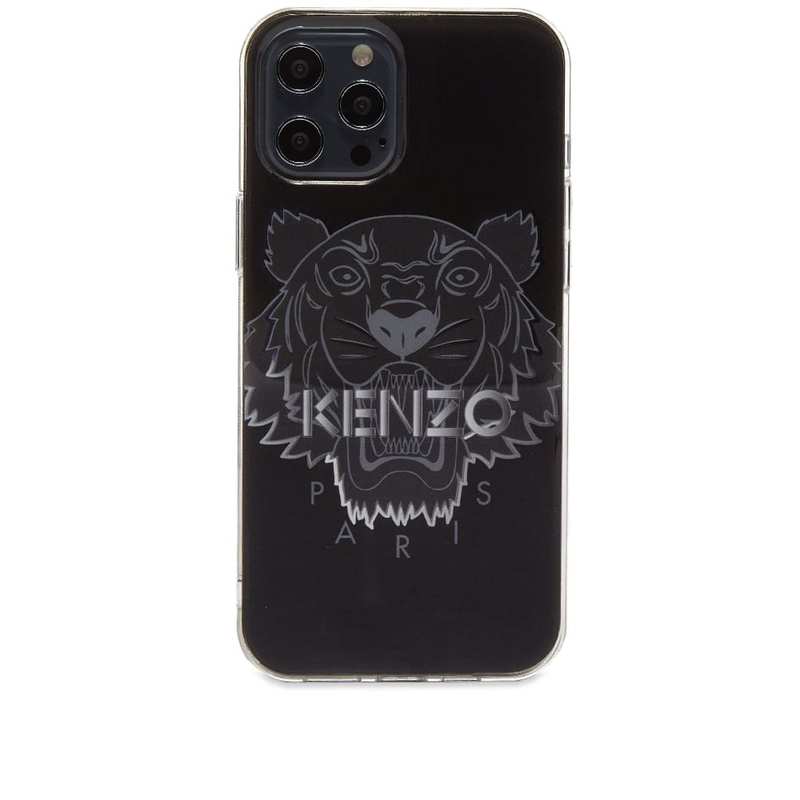 ケンゾー メンズ PC・モバイルギア アクセサリー Kenzo Festive iPhone 12 Pro Max Case Black