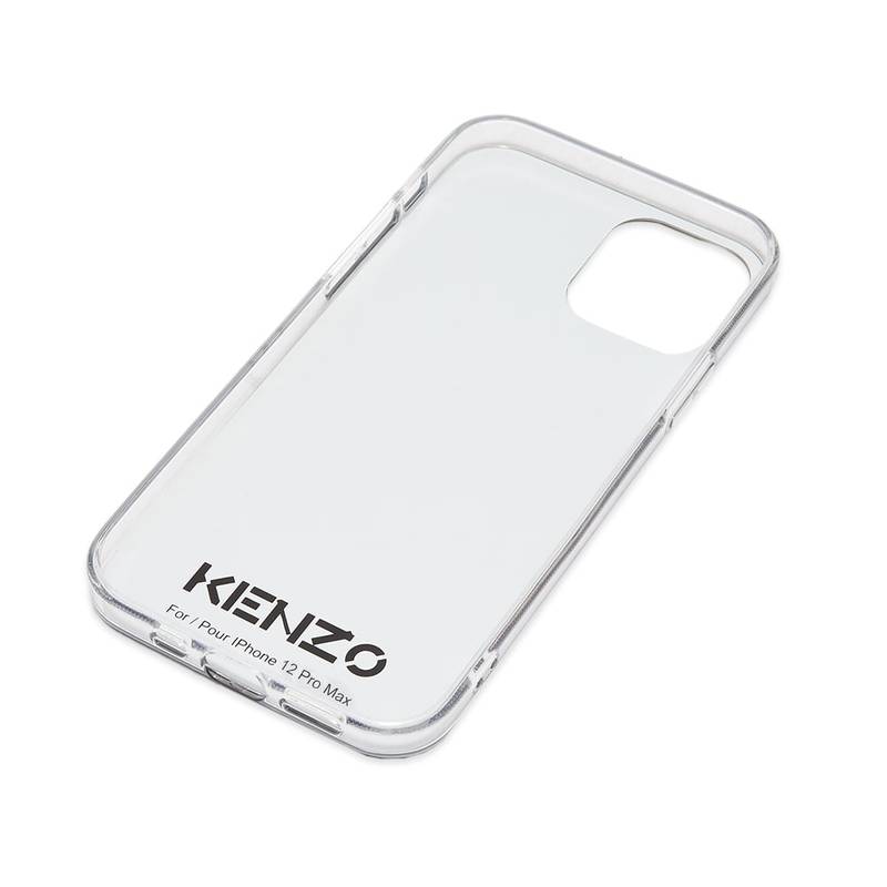 ケンゾー メンズ PC・モバイルギア アクセサリー Kenzo Festive iPhone 12 Pro Max Case Black