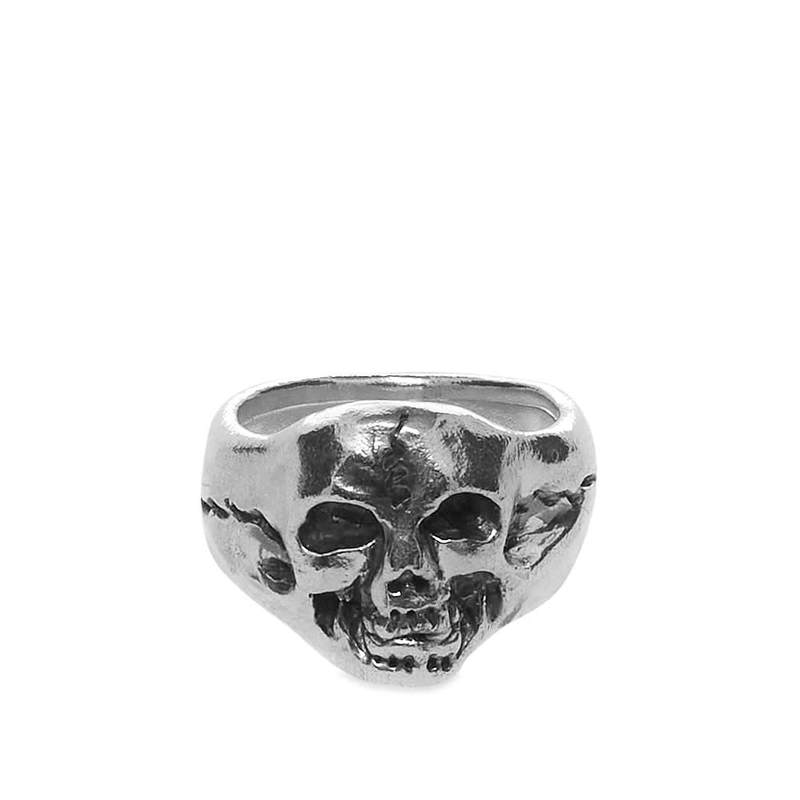 アワーレガシー メンズ リング アクセサリー Our Legacy Cranium Ring Silver