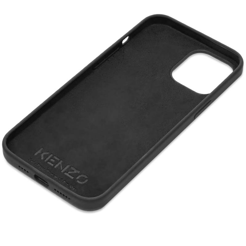 ケンゾー メンズ PC・モバイルギア アクセサリー Kenzo Sport Logo iPhone 12 Pro Max Case Black