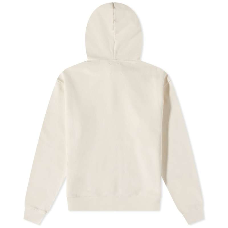 メゾンキツネ メンズ パーカー・スウェット アウター Cafe Kitsune Popover Hoody Latte