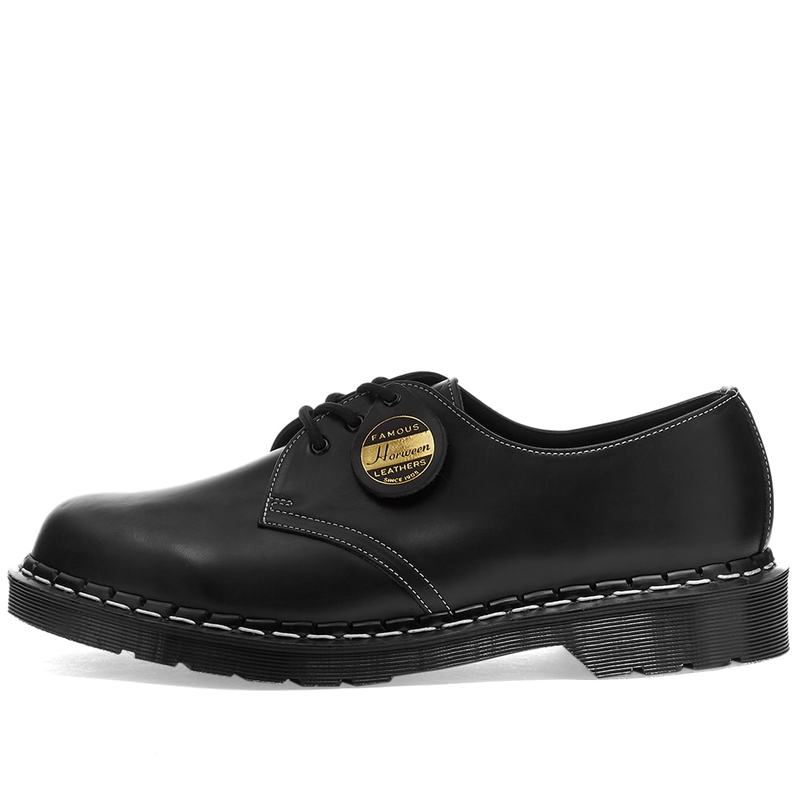 ドクターマーチン メンズ スニーカー シューズ Dr. Martens x Horween 1461 Shoe - Made in England Black Cavalier