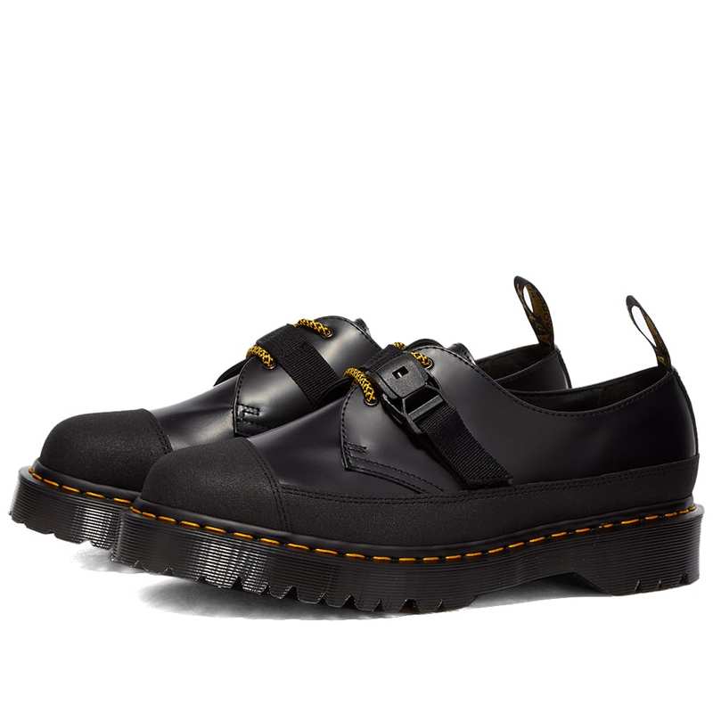 ドクターマーチン メンズ スニーカー シューズ Dr. Martens 1461 Tech Shoe - Made in England Black