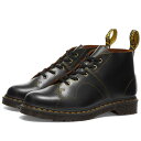 チャーチ ブーツ メンズ 【送料無料】 ドクターマーチン メンズ ブーツ・レインブーツ シューズ Dr. Martens Church Monkey Boot Black Vintage Smooth