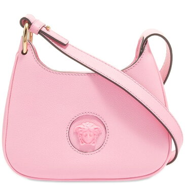 ヴェルサーチ レディース ハンドバッグ バッグ Versace Medusa Head Hobo Bag Pink