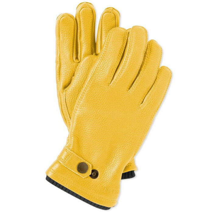 ヘストラ メンズ 手袋 アクセサリー Hestra Elk Utsjo Glove Natural Yellow