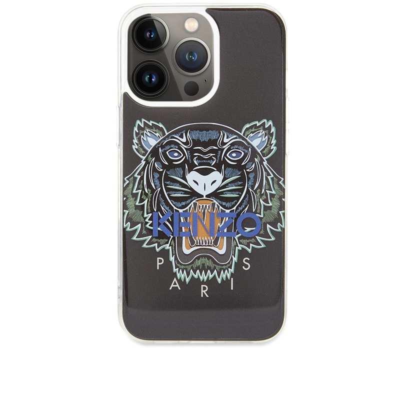 ケンゾー レディース PC・モバイルギアケース アクセサリー Kenzo iPhone 13 Pro Tiger Resin Case Black