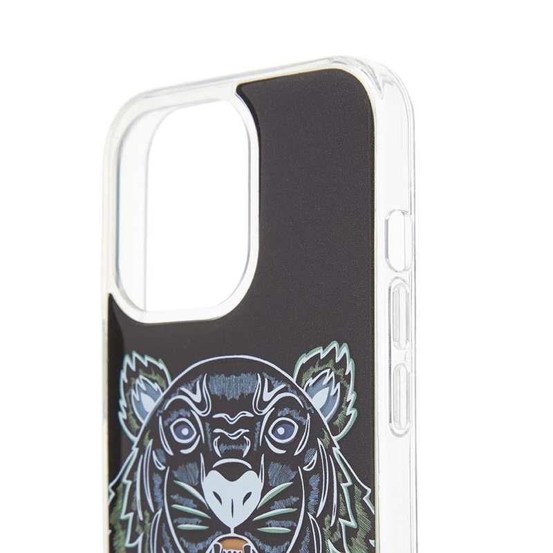 ケンゾー レディース PC・モバイルギアケース アクセサリー Kenzo iPhone 13 Pro Tiger Resin Case Black