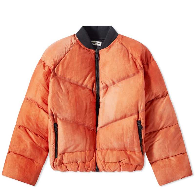 コール バクストン メンズ ジャケット・ブルゾン アウター Cole Buxton Silk Insulated Bomber Jacket Orange