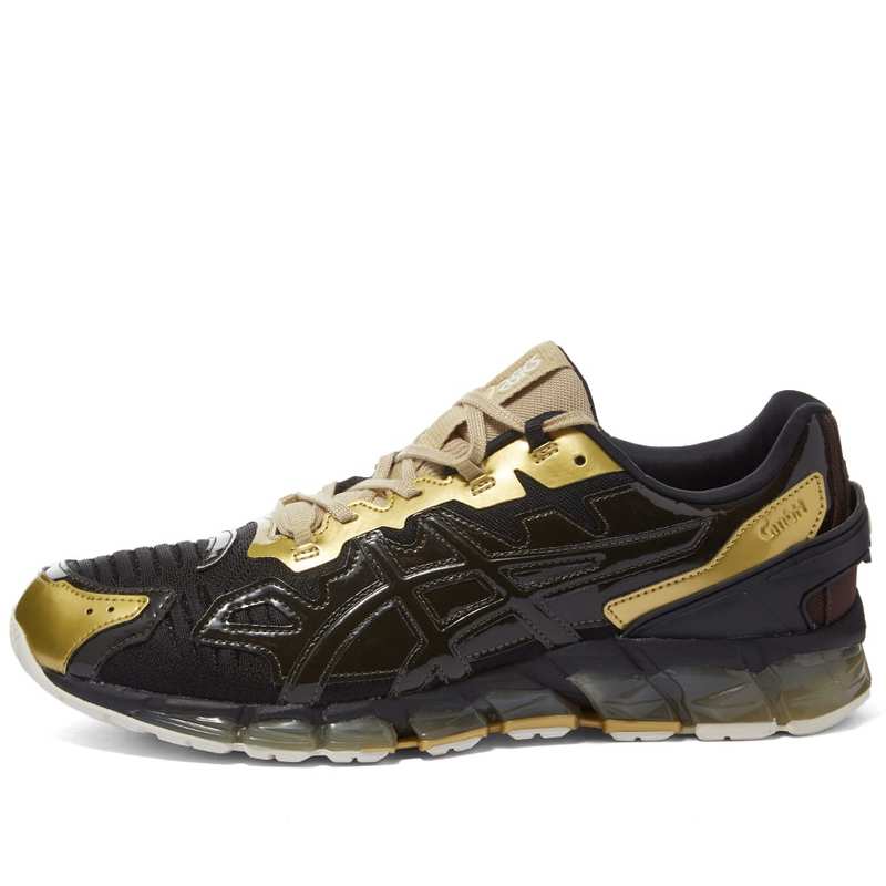 アシックス メンズ スニーカー シューズ Asics x GmbH Gel-Quantum 360 6 Rich Gold & Black Coffee