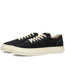 【送料無料】 エス ダブリュー シー メンズ スニーカー シューズ Stepney Workers Club Dellow Suede Sneaker Black Ecru