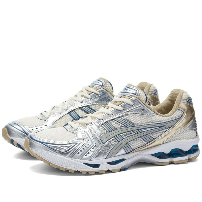 アシックス メンズ スニーカー シューズ Asics Gel-Kayano 14 OG Cream & Pure Silver