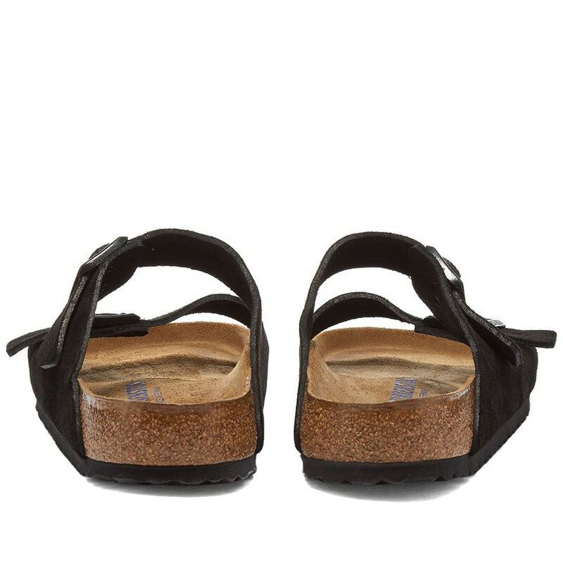 【送料無料】 ビルケンシュトック メンズ サンダル シューズ Birkenstock Arizona SFB Black Suede 3