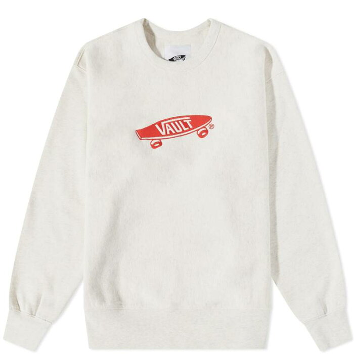 バンズ ボルト メンズ パーカー・スウェット アウター Vans Vault OG Vintage Fit Crew Sweat Ash Heather