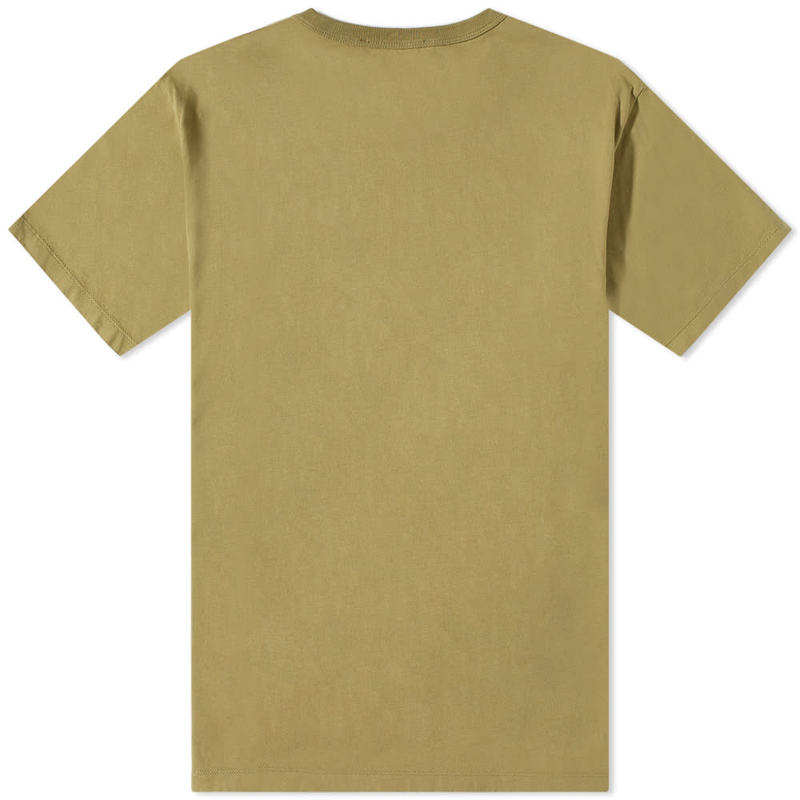 メゾンキツネ メンズ Tシャツ トップス Maison Kitsune Chillax Fox Patch Classic Tee Light Khaki