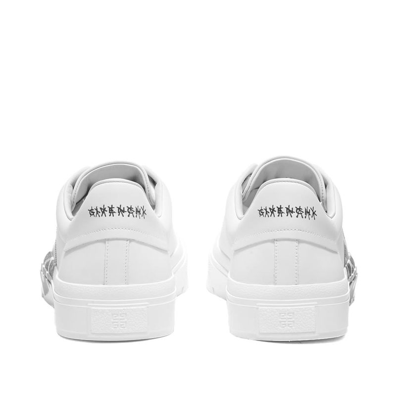 ジバンシー メンズ スニーカー シューズ Givenchy Givenchy x Josh Smith City Sport Sneaker White & Black