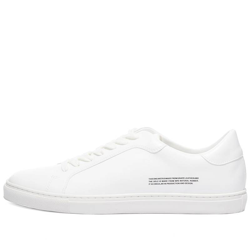 パンゲア メンズ スニーカー シューズ Pangaia Grape Leather Sneaker Off-White