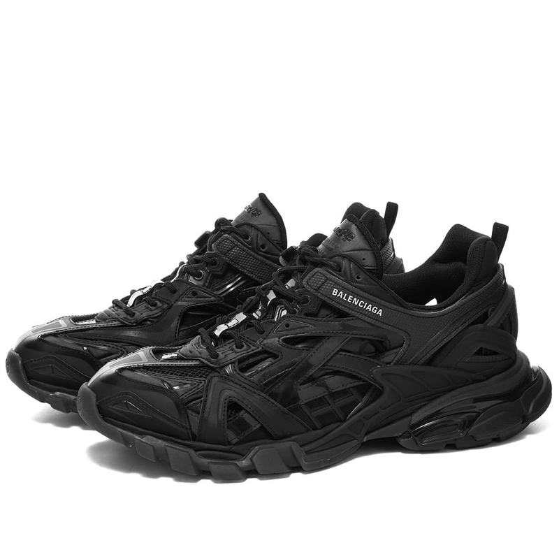 バレンシアガ メンズ スニーカー シューズ Balenciaga Clearsole Track 2 Sneaker Black
