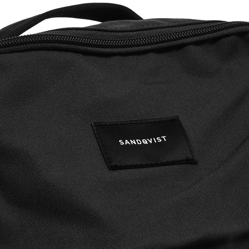 サンドクヴィスト メンズ バックパック・リュックサック バッグ Sandqvist August Backpack Black