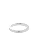 yz O Y O ANZT[ Le Gramme Brushed Ribbon Ring Silver 3g