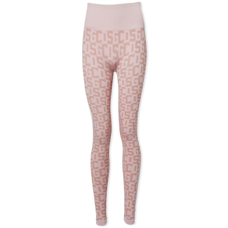 ウォルフォード レディース レギンス ボトムス Wolford x GCDS Monogram Leggings Pink