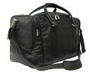 ピエル レザー メンズ スーツケース バッグ Piel Classic Weekend Carry-On Black