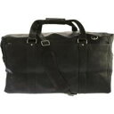 ピエル レザー メンズ ボストンバッグ バッグ Piel Leather Extra Large Zip-Pocket Duffel Black