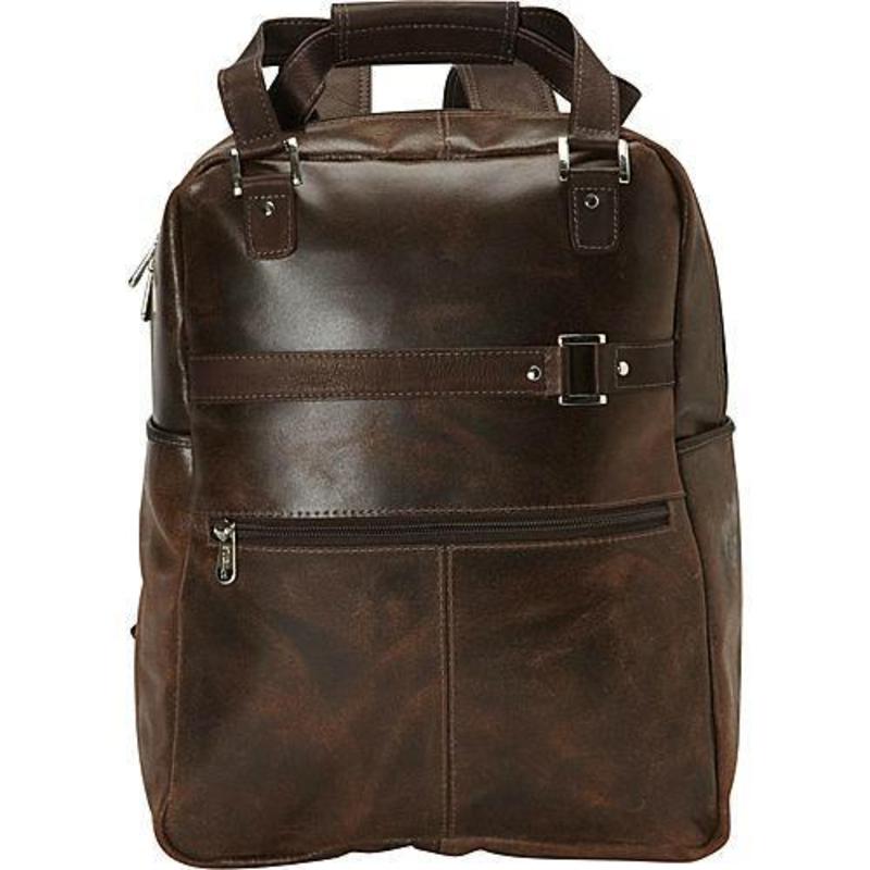 ピエル レザー メンズ バックパック リュックサック バッグ Piel Leather Vintage Laptop Carry-All/Convertible Backpack Vintage Brown