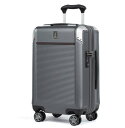 トラベルプロ メンズ スーツケース バッグ Travelpro Platinum Elite Hardside Carry-On Expandable Spinner Vintage Grey