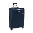 ubOXAhC[ Y X[cP[X obO NEW Briggs & Riley Baseline Large Expandable Spinner Navy