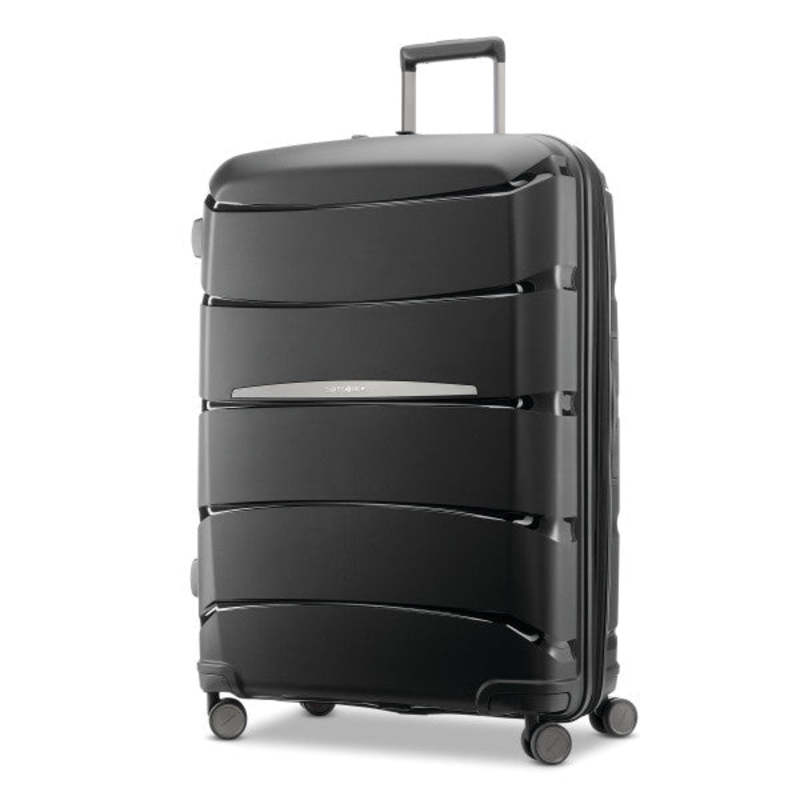 サムソナイト メンズ スーツケース バッグ Samsonite Outline Pro Large Spinner Midnight Black