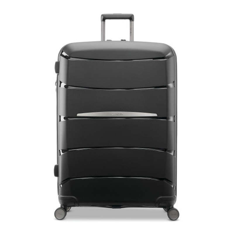 サムソナイト メンズ スーツケース バッグ Samsonite Outline Pro Large Spinner Midnight Black