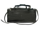 ピエル レザー メンズ ボストンバッグ バッグ Piel Leather Traveler 039 s Select Small Duffel Bag Black