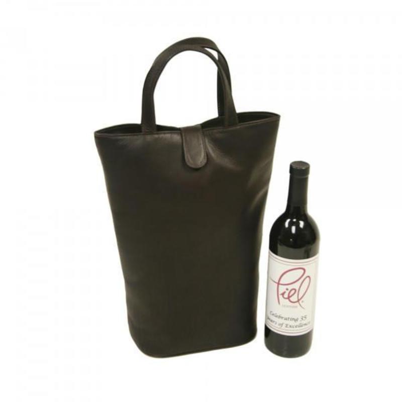 ピエル レザー メンズ バッグ トートバッグ Piel Leather Double Wine Tote Chocolate チョコレート