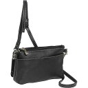 ピエル レザー メンズ ショルダーバッグ バッグ Piel Leather Shoulder Bag/Wristlet Black