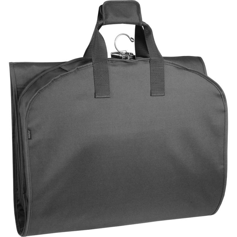 ウォーリーバッグ メンズ ハンドバッグ バッグ Wally Bags 60-inch Tri-Fold Garment Bag with Pocket Black