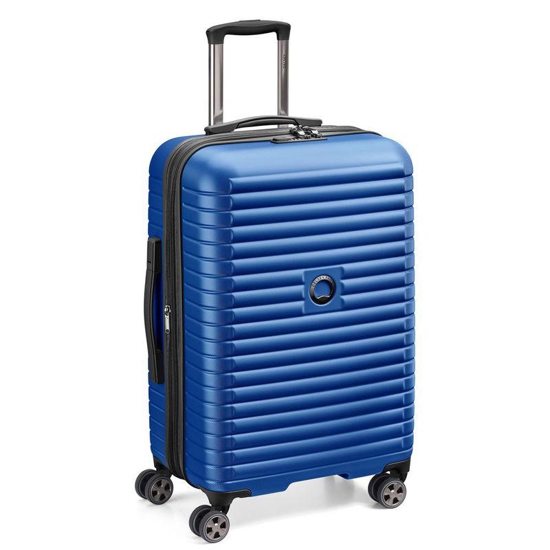 デルセー スーツケース・キャリーケース メンズ デルシー メンズ スーツケース バッグ Delsey Cruise 3.0 24" Expandable Spinner Upright Blue